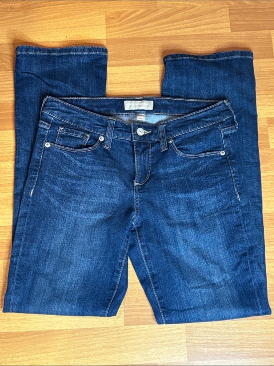 Banana Republic Denim - Banana Republic Women's Boot Cut Jeans in Dark Blue Denim
